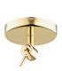 Zakyntos Plus Cylindrical Pendant Ceiling Light Black Brass Steel-5