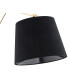 Zakyntos Plus Wall Lamp With Shade Black Brass Steel-3