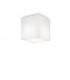 1 Light Square Surface Mounted Downlight White IP44 - 1
