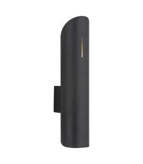 Akron Up & Down Wall Lamp Black Structure-1