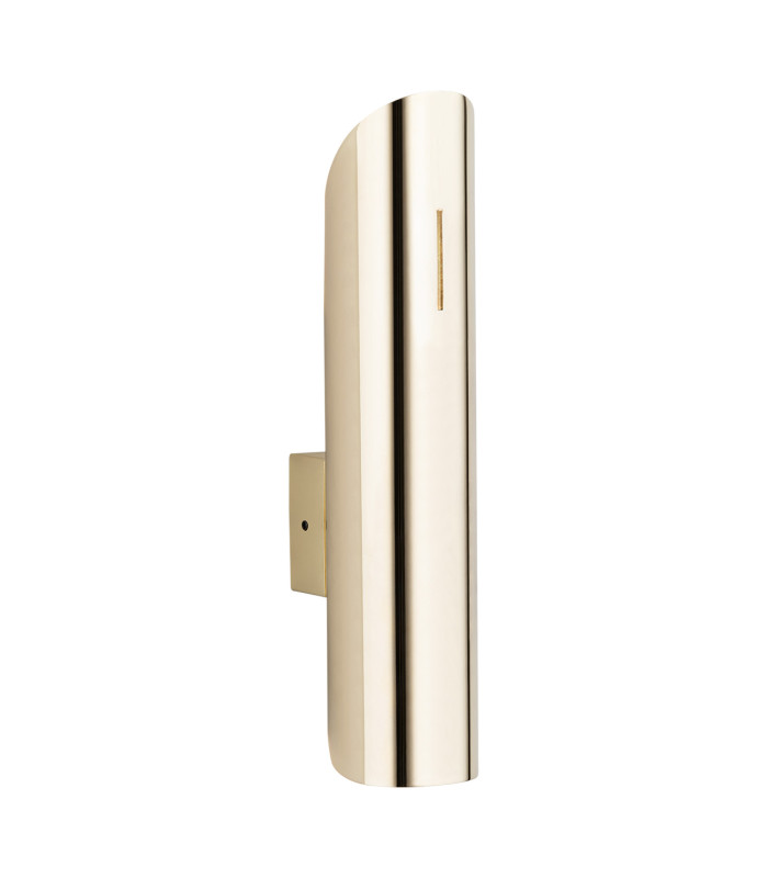 Akron Up & Down Wall Lamp Brass Steel-1
