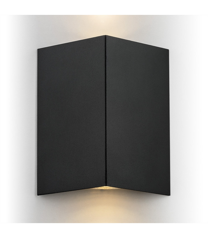 Skiatos Up & Down Wall Lamp Black Structure-1