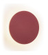 Oregon Plus 20cm Flush Wall Lamp Red 580lm 3000K-1