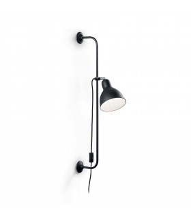 1 Light Wall Light Black - 1