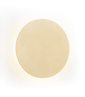 Oregon Plus 20cm Flush Wall Lamp Gold 580lm 3000K-1