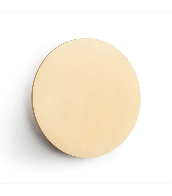 Oregon Plus 30cm Flush Wall Lamp Gold 780lm 3000K-3
