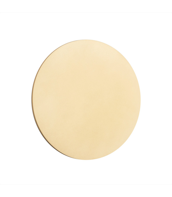 Oregon Plus 30cm Flush Wall Lamp Gold 780lm 3000K-4