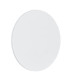 Oregon Flush 20cm Wall Lamp White Structure-1