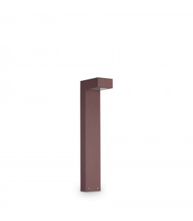 2 Light Outdoor Bollard Light Coffee IP44 - 1