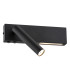 Jasper Reading Wall Light Black Structure 3000K-1