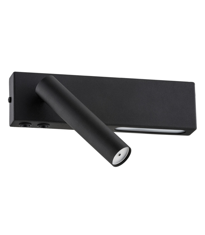 Jasper Reading Wall Light Black Structure 3000K-2