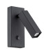 Rock Reading Wall Light Black Structure-2