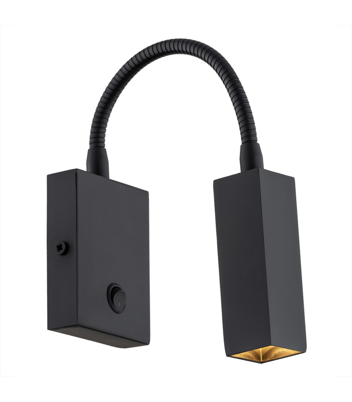 Rockstar Reading Wall Light Black Structure-1