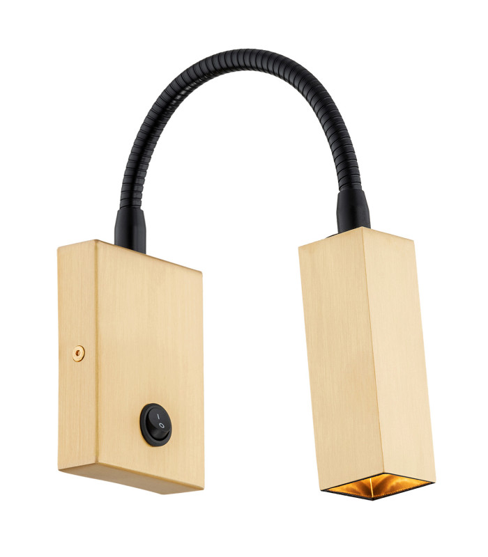 Rockstar Reading Wall Light Brushed Brass-1