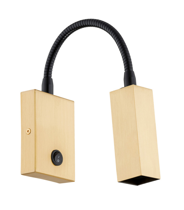 Rockstar Reading Wall Light Brushed Brass-2