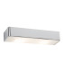 Rodan 30cm Flush Wall Lamp Chrome-1