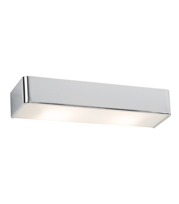 Rodan 30cm Flush Wall Lamp Chrome-1