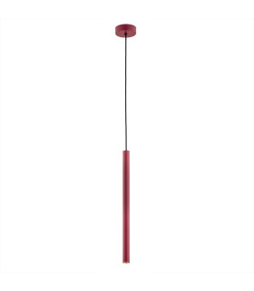 Rio Slim Pendant Ceiling Light Red 719lm 3000K-2