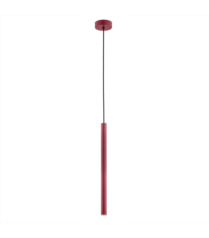 Rio Slim Pendant Ceiling Light Red 719lm 3000K-2