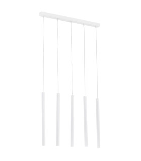 Etna Plus Bar Pendant Ceiling 5 Light White Structure-1