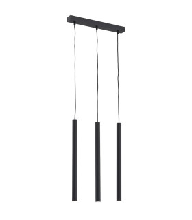 Etna Plus Bar Pendant Ceiling 3 Light Black Structure-1