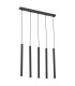 Etna Plus Bar Pendant Ceiling 5 Light Black Structure-1