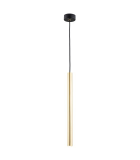 Sicilia Plus Slim Pendant Ceiling Light Brass Steel Black Structure-1