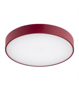 Tiamo Flush Ceiling Light Red 3500lm 4000K-2