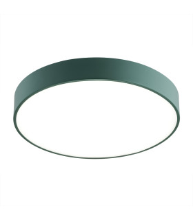 Tiamo Flush Ceiling Light Green 3500lm 4000K-1