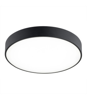 Tiamo Flush Ceiling Light Black 3500lm 4000K-1