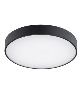 Tiamo Flush Ceiling Light Black 3500lm 4000K-2