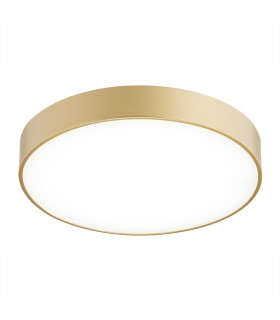 Tiamo Flush Ceiling Light Gold 3500lm 4000K-1