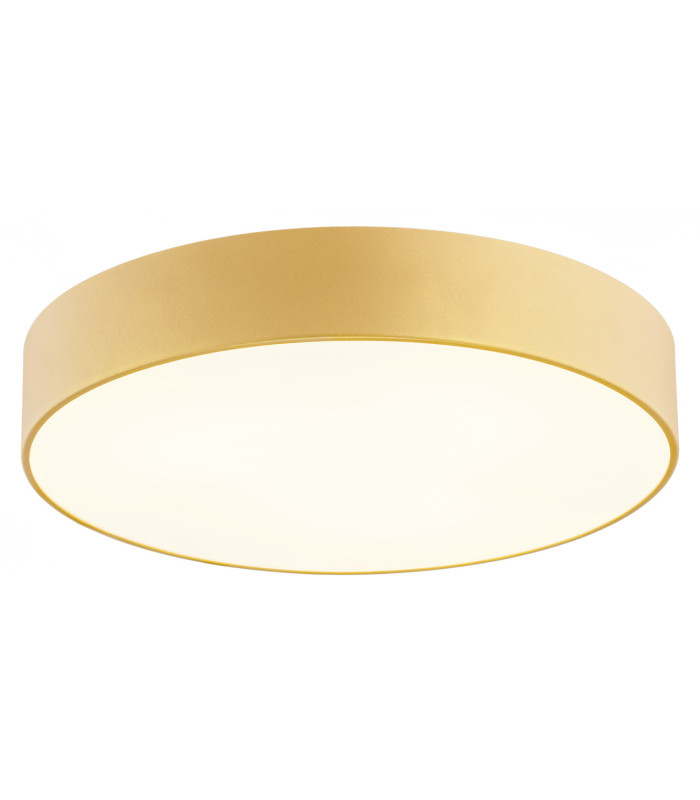Darling 45cm Flush Ceiling 3 Light Gold Structure-1