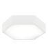 Arizona 29cm Flush Ceiling Light White Structure-1