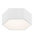 Arizona 15cm Flush Ceiling Light White Structure-1