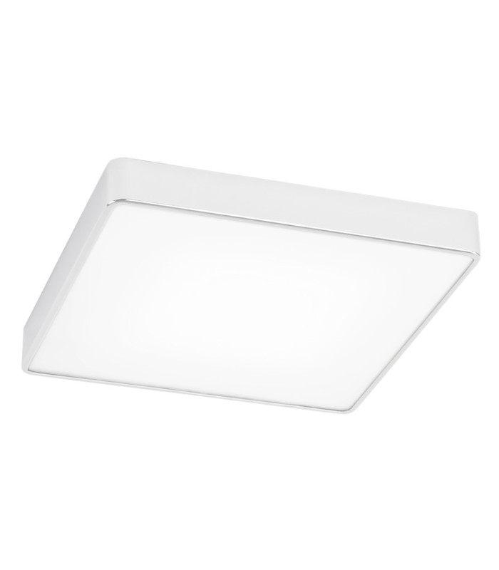 Ontario Flush Ceiling Light White Structure 45cm-1