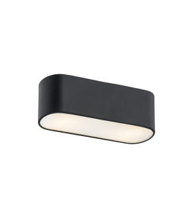 Toni Surface Mounted Downlight Milky Black Structure 30cm-1