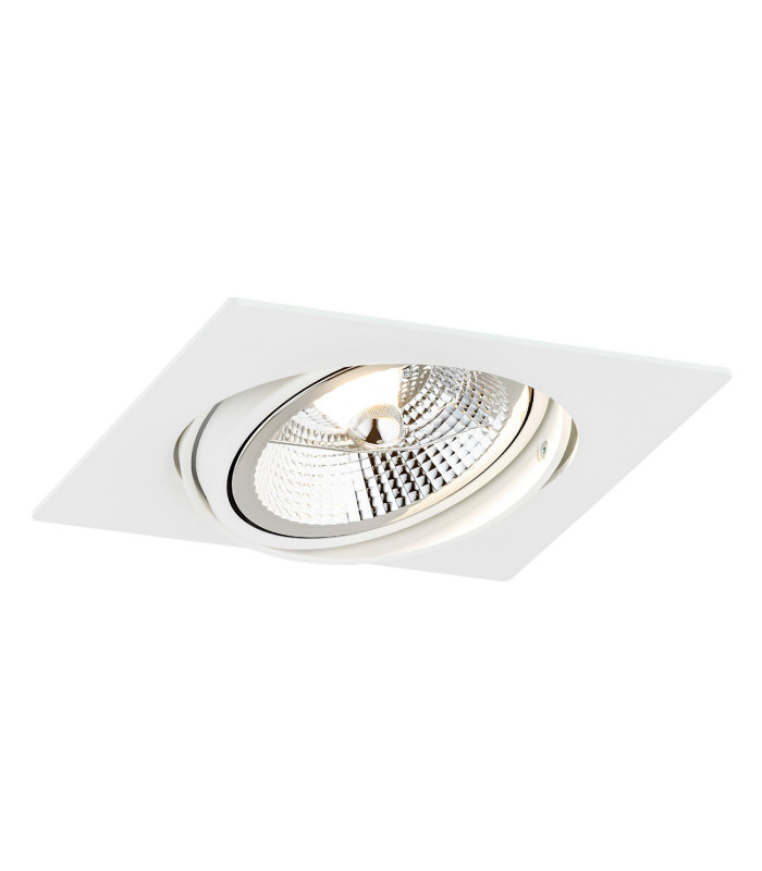 Olimp Plus GU10 Single Recessed Downlight White Structure-1
