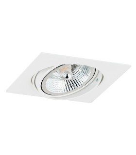 Olimp Plus GU10 Single Recessed Downlight White Structure-2