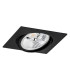 Olimp Plus GU10 Single Recessed Downlight Black Structure-2