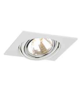 Olimp G9 Single Recessed Downlight White Structure-1