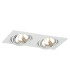 Olimp G9 Twin Recessed Downlight White Structure-1