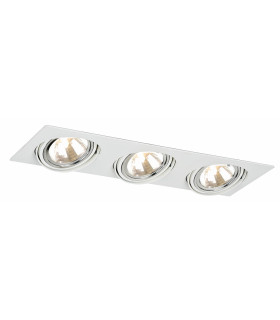 Olimp G9 Triple Recessed Downlight White Structure-1