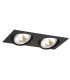 Olimp G9 Twin Recessed Downlight Black Structure-1