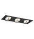 Olimp G9 Triple Recessed Downlight Black Structure-1