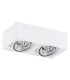 Rodos Plus GU10 Twin Surface Mounted Downlight White Structure-2
