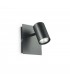 1 Light Wall Light Black - 1