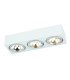 Rodos Triple Surface Mounted Downlight White Structure-1
