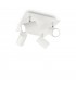 4 Light Ceiling Light White - 1