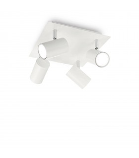 4 Light Ceiling Light White - 1